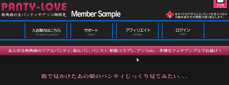 PANTY-LOVEヘッダー画像
